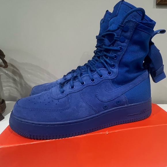 Nike SF Air Force 1 High Game Royal Size 10 - Picture 9 of 14